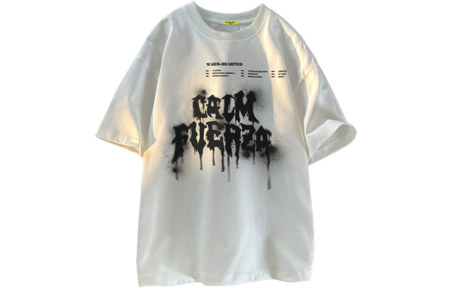 Футболка унисекс FUERZA, светло-серая
Футболка унисекс FUERZA, светло-серая