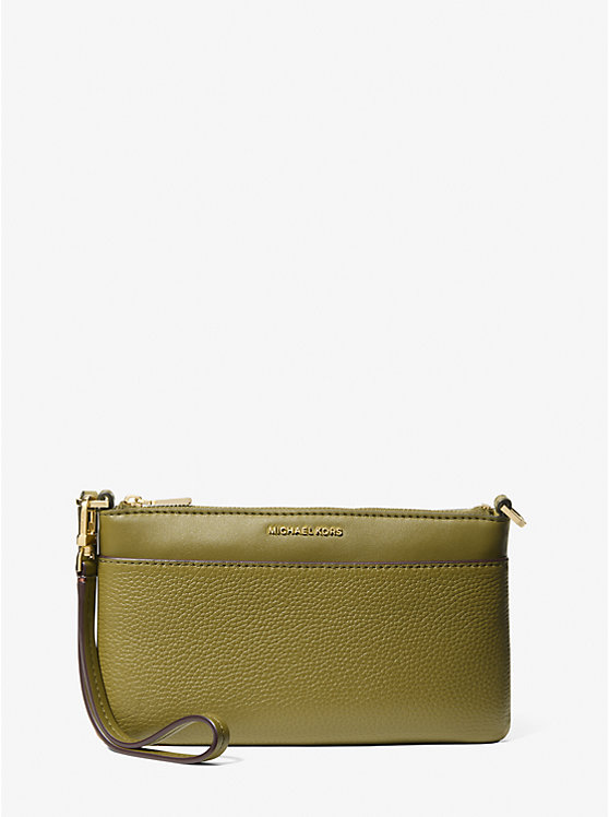 Средний клатч-кошелек Jet Set из зернистой кожи на запястье Michael Kors, зеленый
Средний клатч-кошелек Jet Set из зернистой кожи на запястье Michael Kors, зеленый