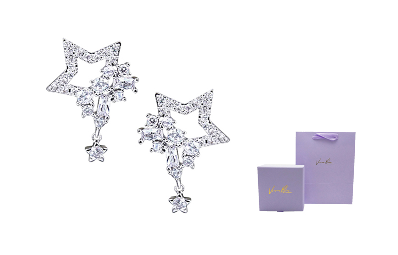 Серьги-клипсы с инкрустацией циркония для женщин VERENA REINE, белый
Серьги-клипсы с инкрустацией циркония для женщин VERENA REINE, белый