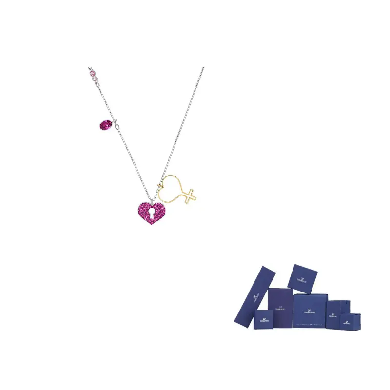 Кристальные ожерелья MINE для женщин с белым золотым покрытием Swarovski, белое золото-Plated
Кристальные ожерелья MINE для женщин с белым золотым покрытием Swarovski, белое золото-Plated