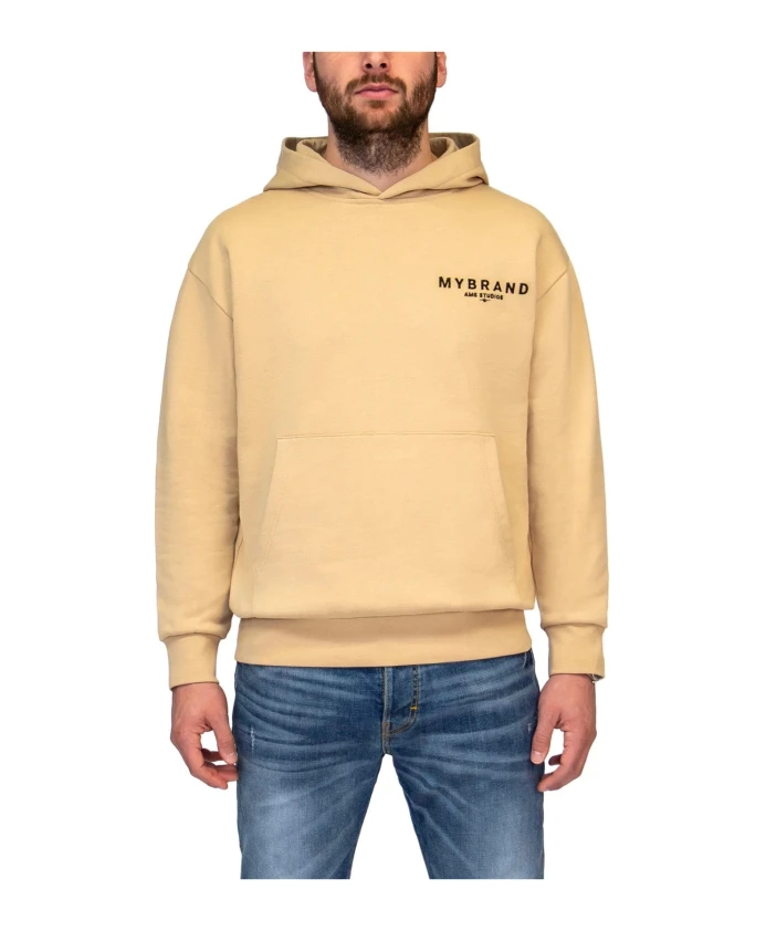 Толстовка с капюшоном My Brand, бежевый
Толстовка с капюшоном My Brand, бежевый