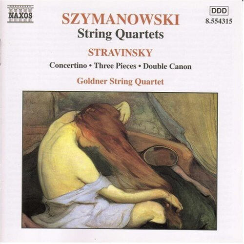CD диск Szymanowski / Stravinsky / Olding / Hall / Smiles: String Quartets / Concertino / Double Canon
CD диск Szymanowski / Stravinsky / Olding / Hall / Smiles: String Quartets / Concertino / Double Canon