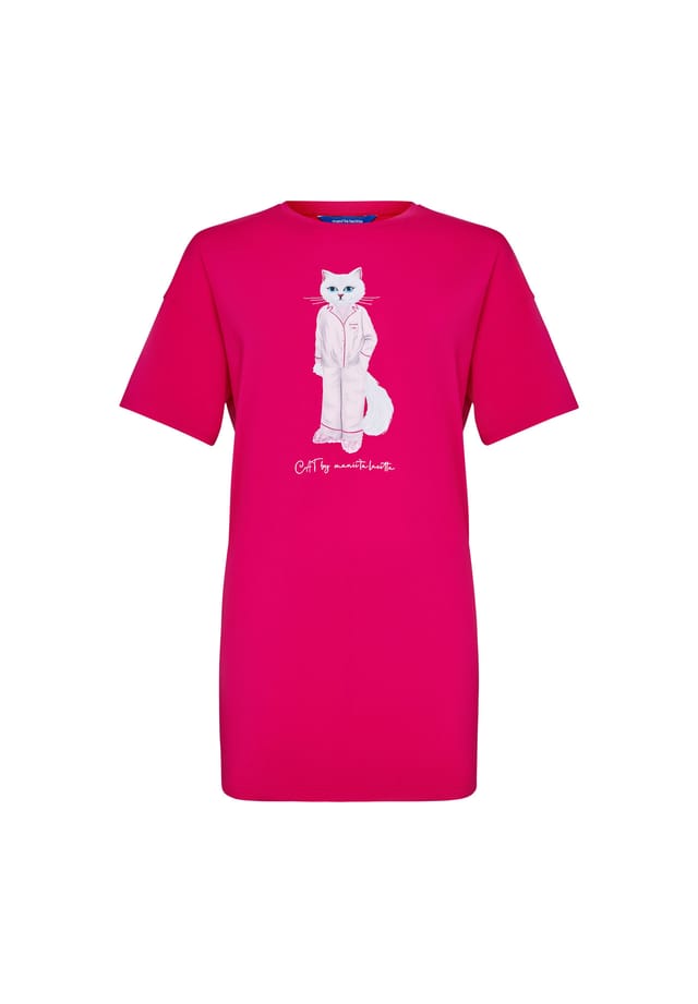 Рубашка платье пижама кошка Cat By Manii'Ta Lacitta, розовый
Рубашка платье пижама кошка Cat By Manii'Ta Lacitta, розовый