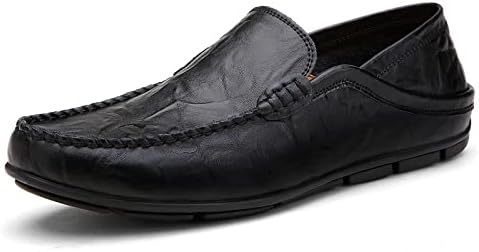 Мужские лоферы с мягкой натуральной кожей, слипоны, повседневные, комфортные, дышащие, пенни-лоферы для бизнеса и ежедневного ношения, легкие модные кроссовки Qacksv, черный
Мужские лоферы с мягкой натуральной кожей, слипоны, повседневные, комфортные, дышащие, пенни-лоферы для бизнеса и ежедневного ношения, легкие модные кроссовки Qacksv, черный