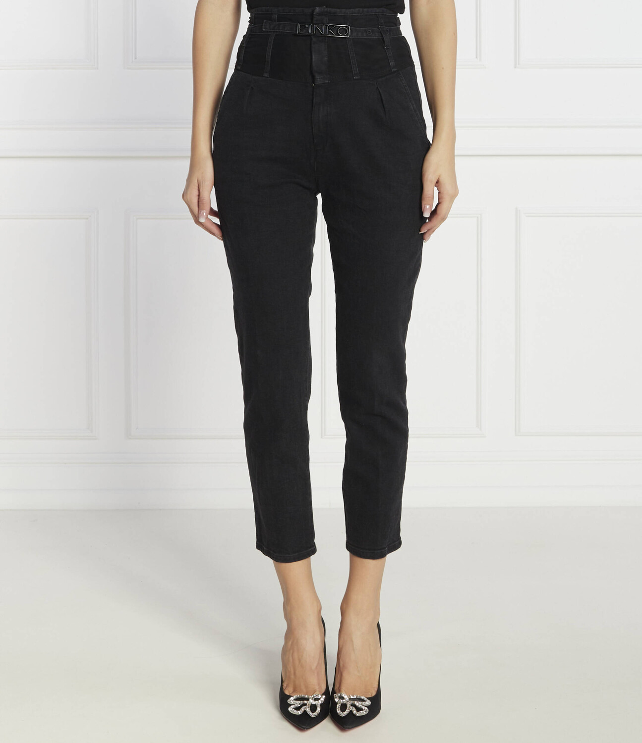 Джинсы Pinko ARIA Straight fit, черный
Джинсы Pinko ARIA Straight fit, черный