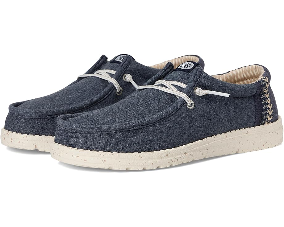 Кроссовки Hey Dude Kids Wally Break Brushed Linen, темно-синий
Кроссовки Hey Dude Kids Wally Break Brushed Linen, темно-синий