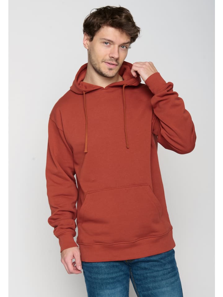 Базовая толстовка с капюшоном цвета темной глины GreenBomb
Базовая толстовка с капюшоном цвета темной глины GreenBomb