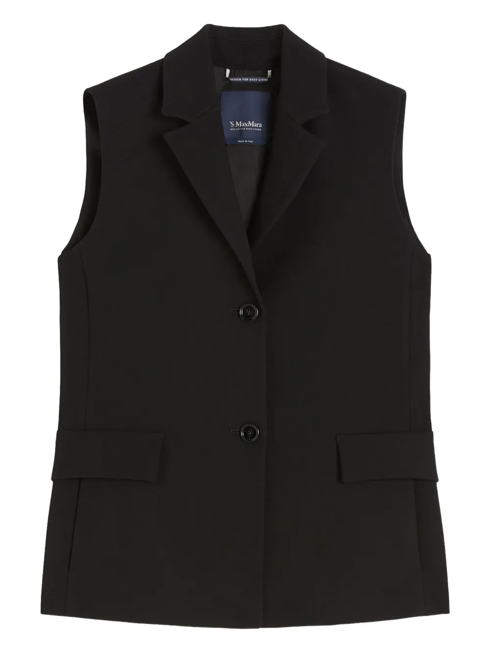 Жилет с зазубренными лацканами 'S Max Mara, черный
Жилет с зазубренными лацканами 'S Max Mara, черный