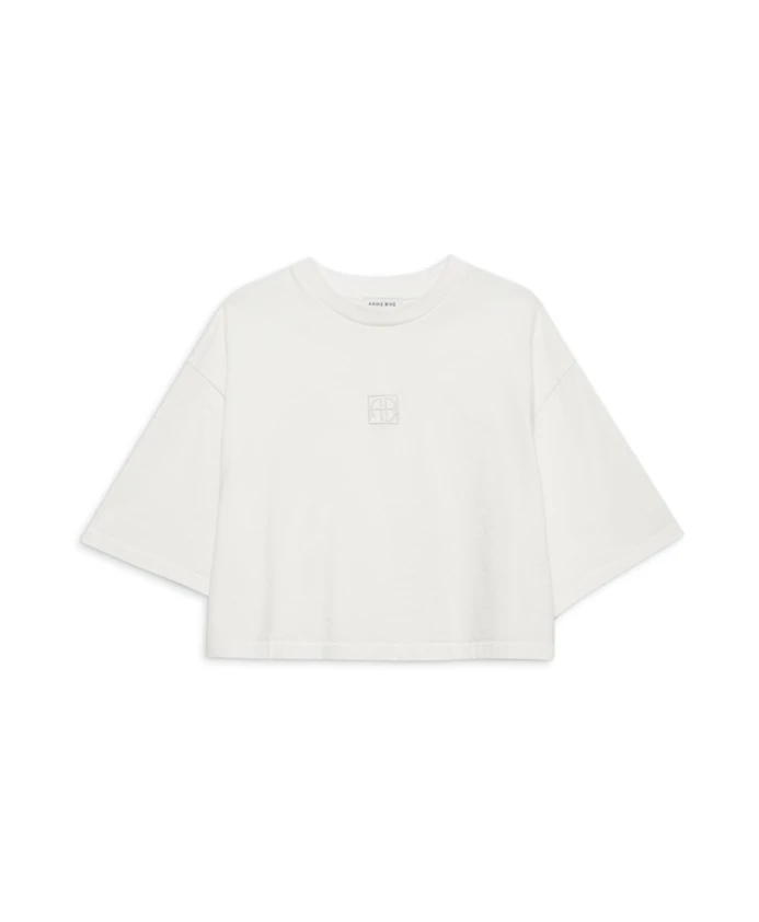 Укороченная футболка Anine Bing, бежевый
Укороченная футболка Anine Bing, бежевый