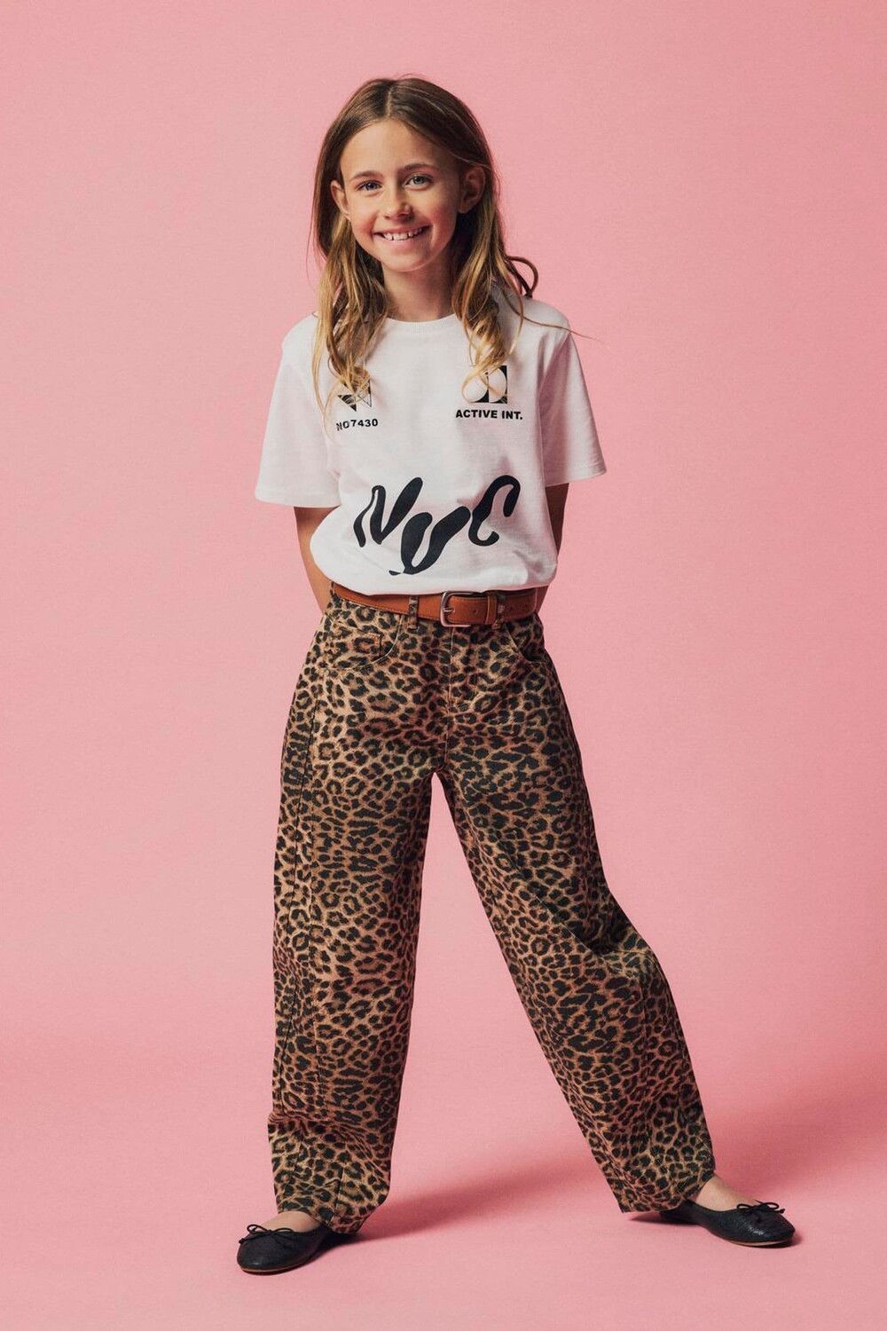 Джинсы прямого кроя с леопардовым принтом Name It, коричневый
Джинсы прямого кроя с леопардовым принтом Name It, коричневый