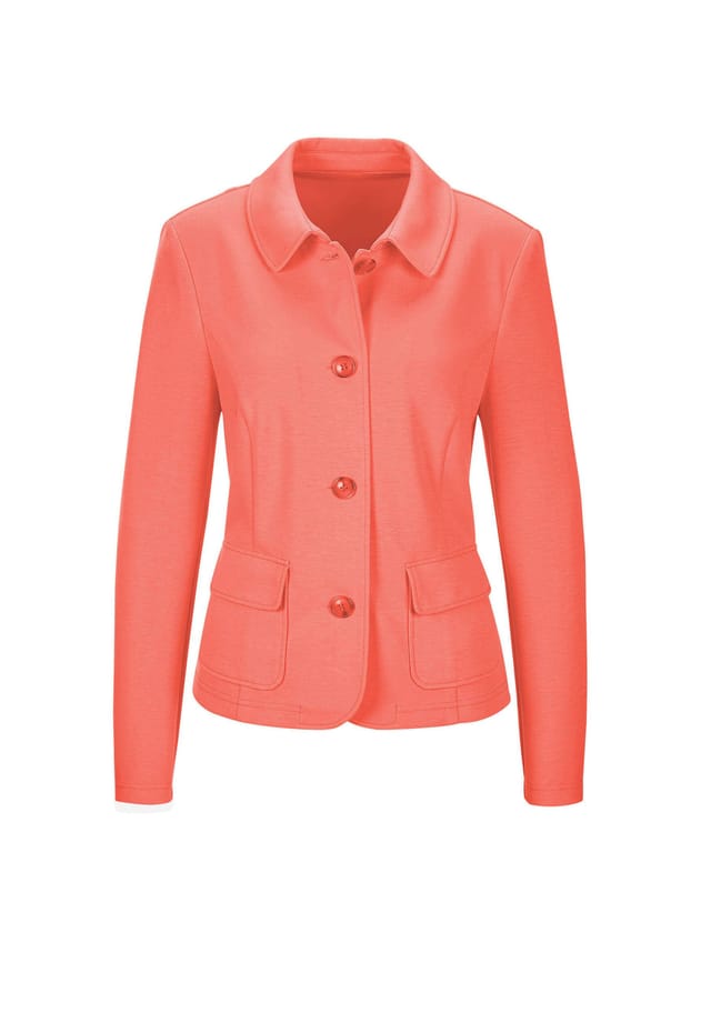 Короткий размер: легкая куртка Goldner, красный 
Короткий размер: легкая куртка Goldner, красный