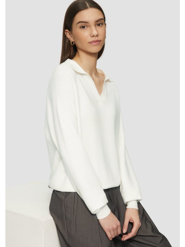Вязаный свитер QS, кремовый
Вязаный свитер QS, кремовый