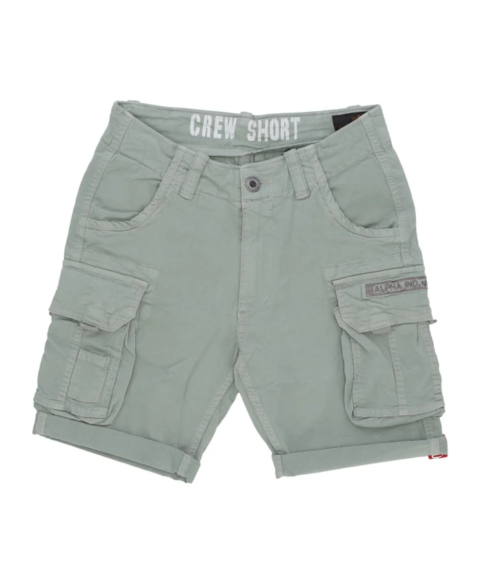 Зеленые шорты-карго с подвернутым краем Alpha Industries, зеленый
Зеленые шорты-карго с подвернутым краем Alpha Industries, зеленый