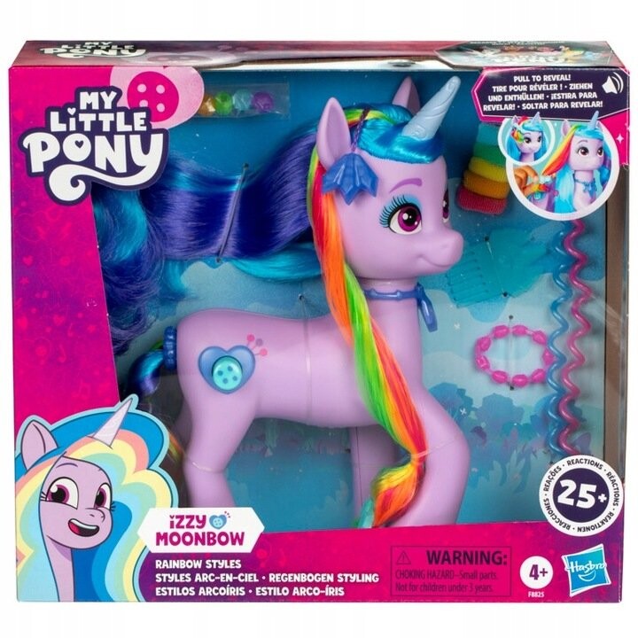My Little Pony Иззи Мунбоу Пони с волшебными волосами Звуки Hasbro
My Little Pony Иззи Мунбоу Пони с волшебными волосами Звуки Hasbro