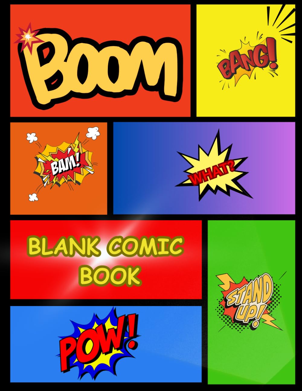 Blank Comic Book: Create your own comic book (Independently published)
Blank Comic Book: Create your own comic book (Independently published)