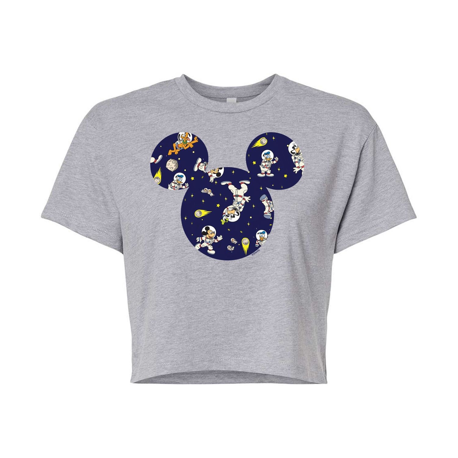 Укороченная футболка с рисунком «Микки Маус и друзья» Disney's для подростков с космическим силуэтом Licensed Character, серый
Укороченная футболка с рисунком «Микки Маус и друзья» Disney's для подростков с космическим силуэтом Licensed Character, серый