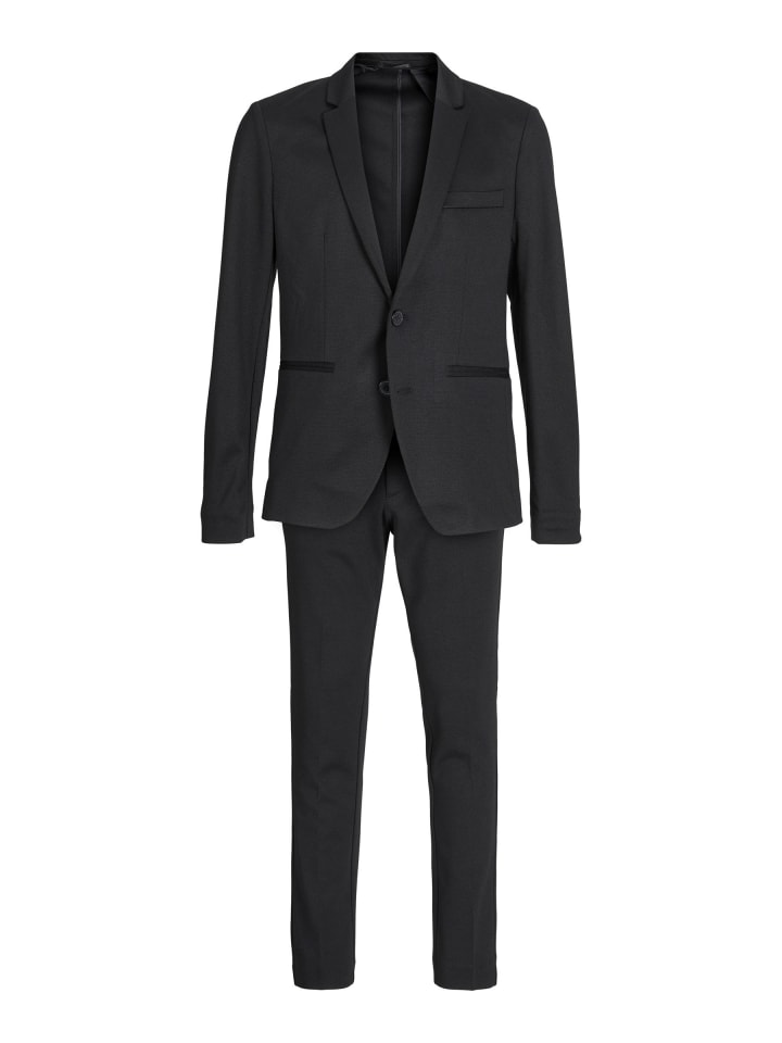 JACK & JONES Junior Однобортный пиджак и брюки черного цвета
JACK & JONES Junior Однобортный пиджак и брюки черного цвета