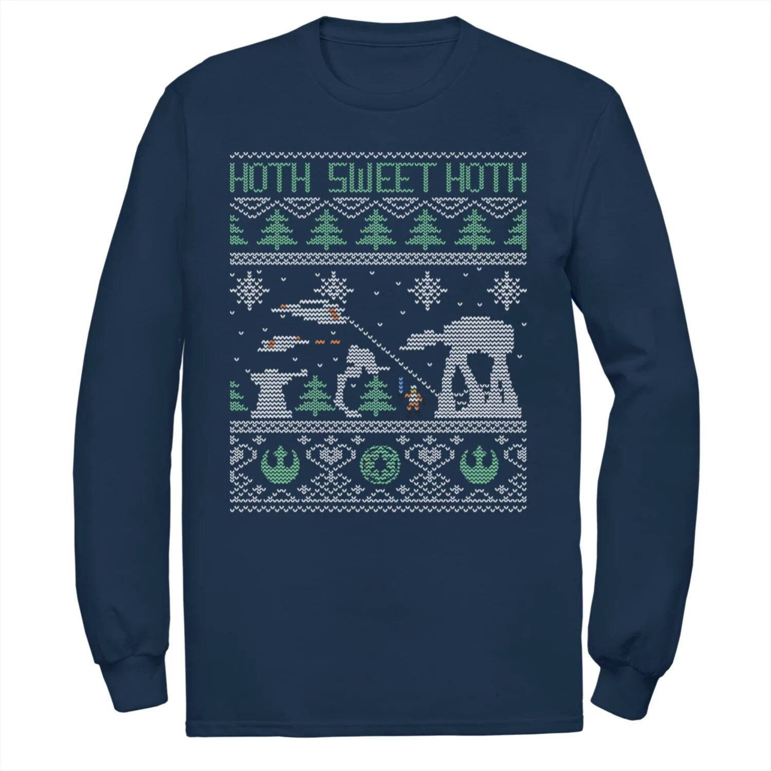 Мужской флисовый флис Star Wars Hoth Battle Ugly Christmas Licensed Character
Мужской флисовый флис Star Wars Hoth Battle Ugly Christmas Licensed Character