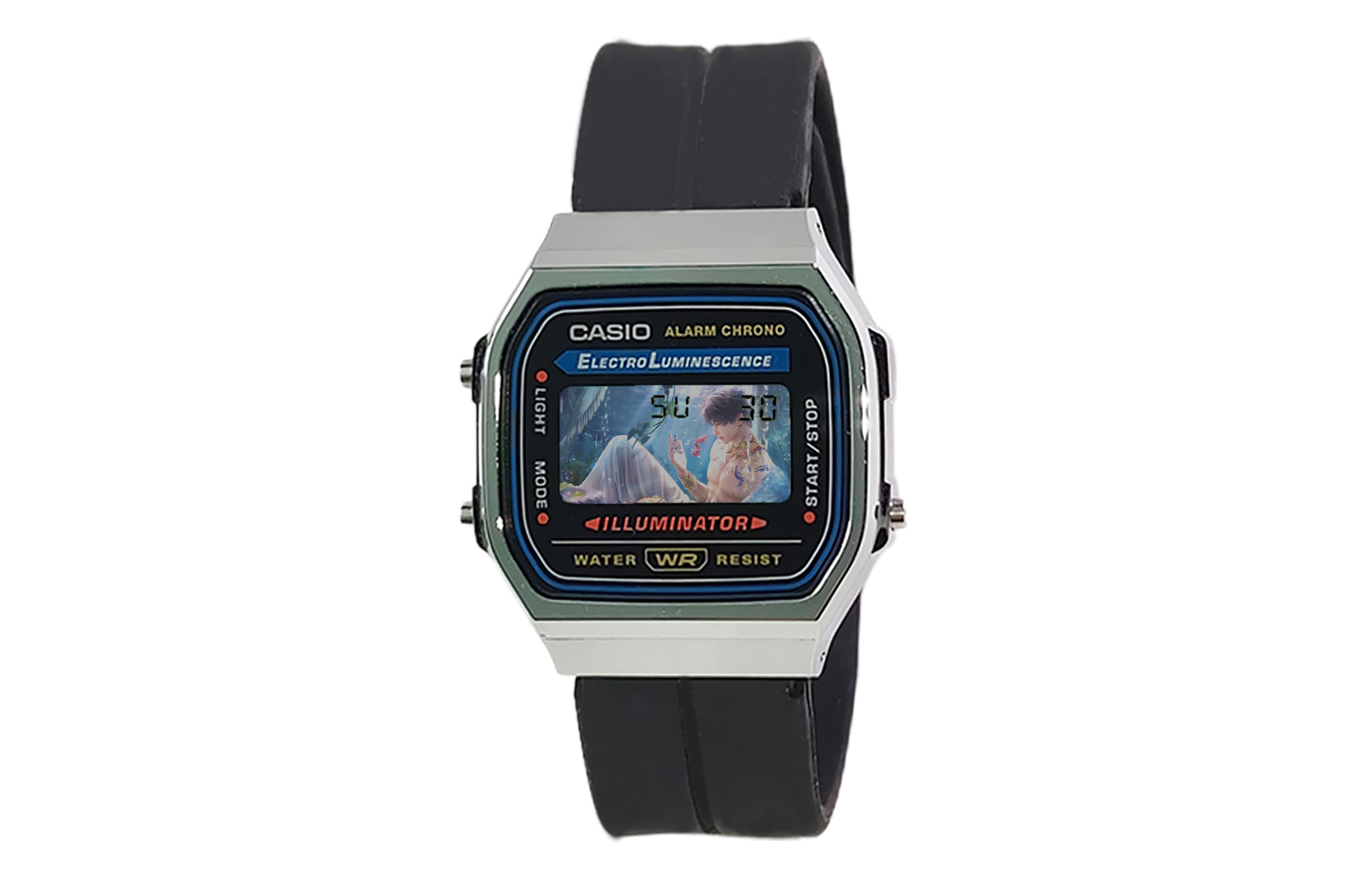 Кварцевые часы унисекс с силиконовым ремешком и черным циферблатом CASIO, черный Strap Qi Yu Watch Glass
Кварцевые часы унисекс с силиконовым ремешком и черным циферблатом CASIO, черный Strap Qi Yu Watch Glass