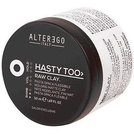 Гибкая матовая паста Hasty Too Raw Clay 50 мл, Alterego
Гибкая матовая паста Hasty Too Raw Clay 50 мл, Alterego