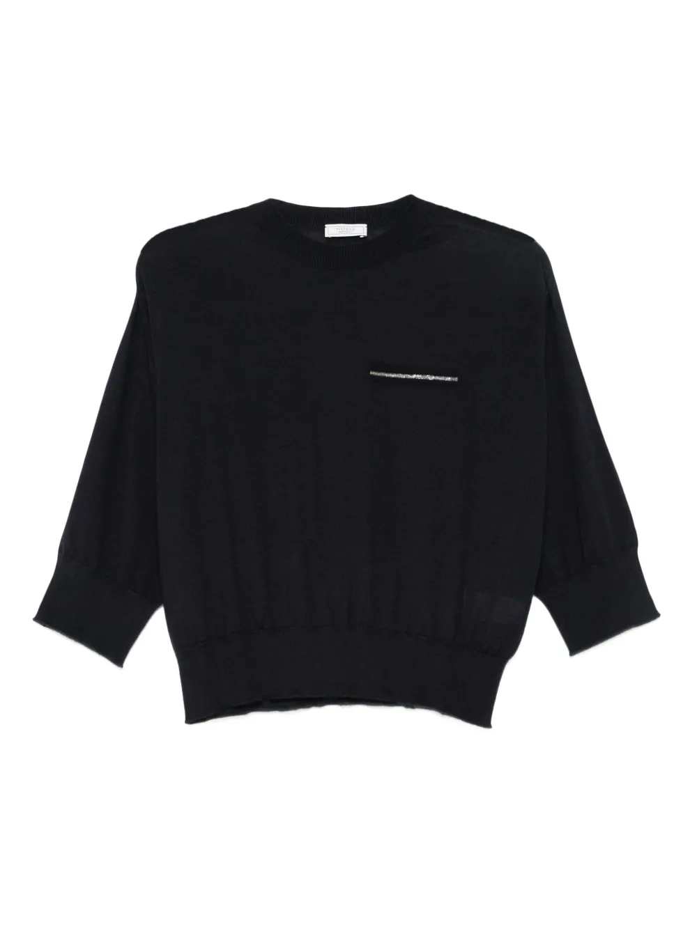 Топ из кашемира и шелка Peserico, синий
Топ из кашемира и шелка Peserico, синий