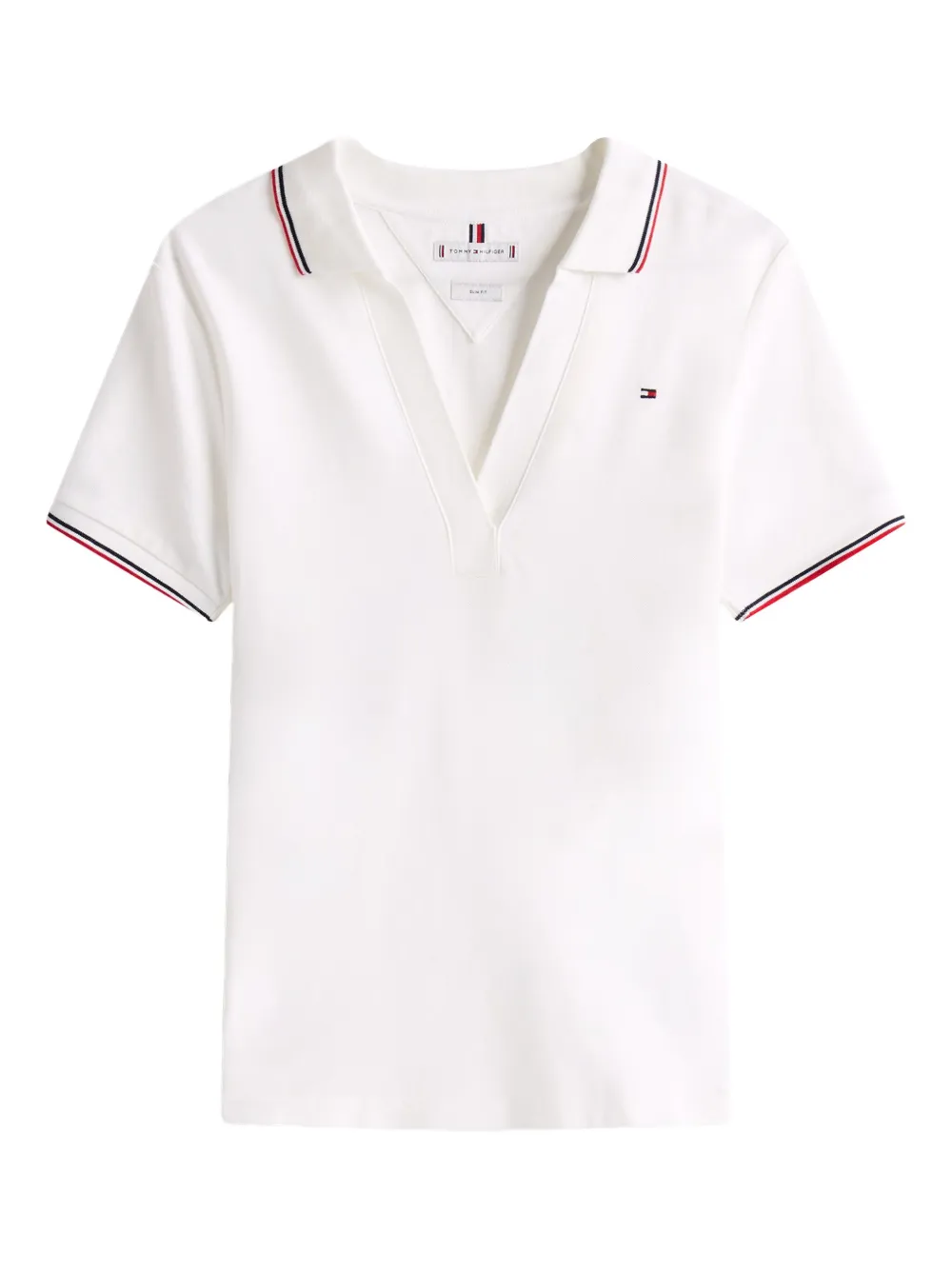 Футболка в полоску с V-образным вырезом 1985 Tommy Hilfiger, белый
Футболка в полоску с V-образным вырезом 1985 Tommy Hilfiger, белый