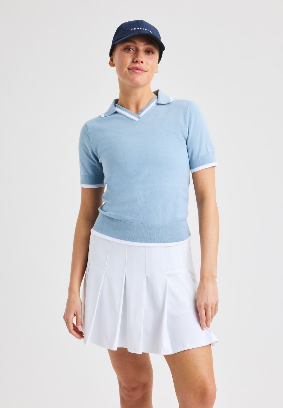 Поло Röhnisch SWING KNITTED, Dove Blue/Light Blue
Поло Röhnisch SWING KNITTED, Dove Blue/Light Blue