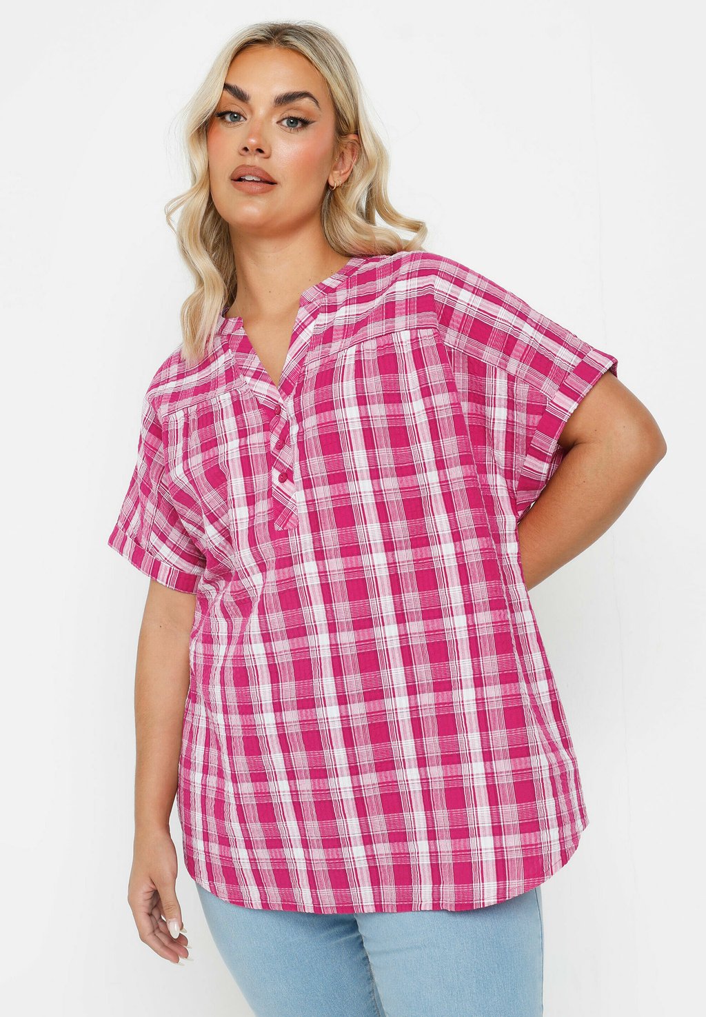 Блуза Yours Clothing, фуксия
Блуза Yours Clothing, фуксия