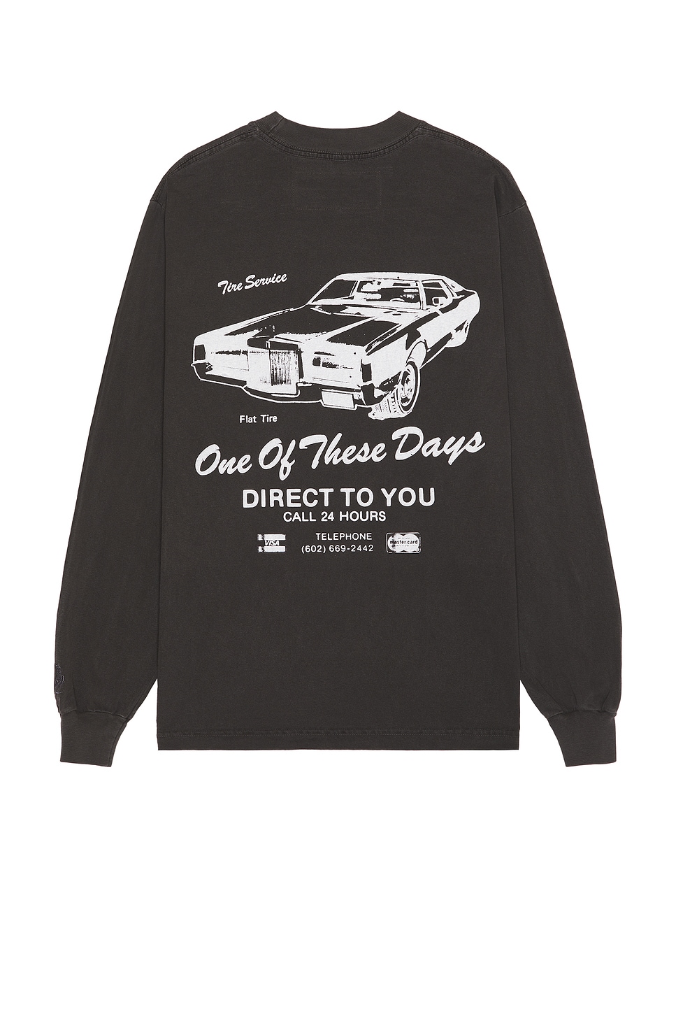 Футболка с длинным рукавом "Сервис шин" One Of These Days, washed black
Футболка с длинным рукавом "Сервис шин" One Of These Days, washed black