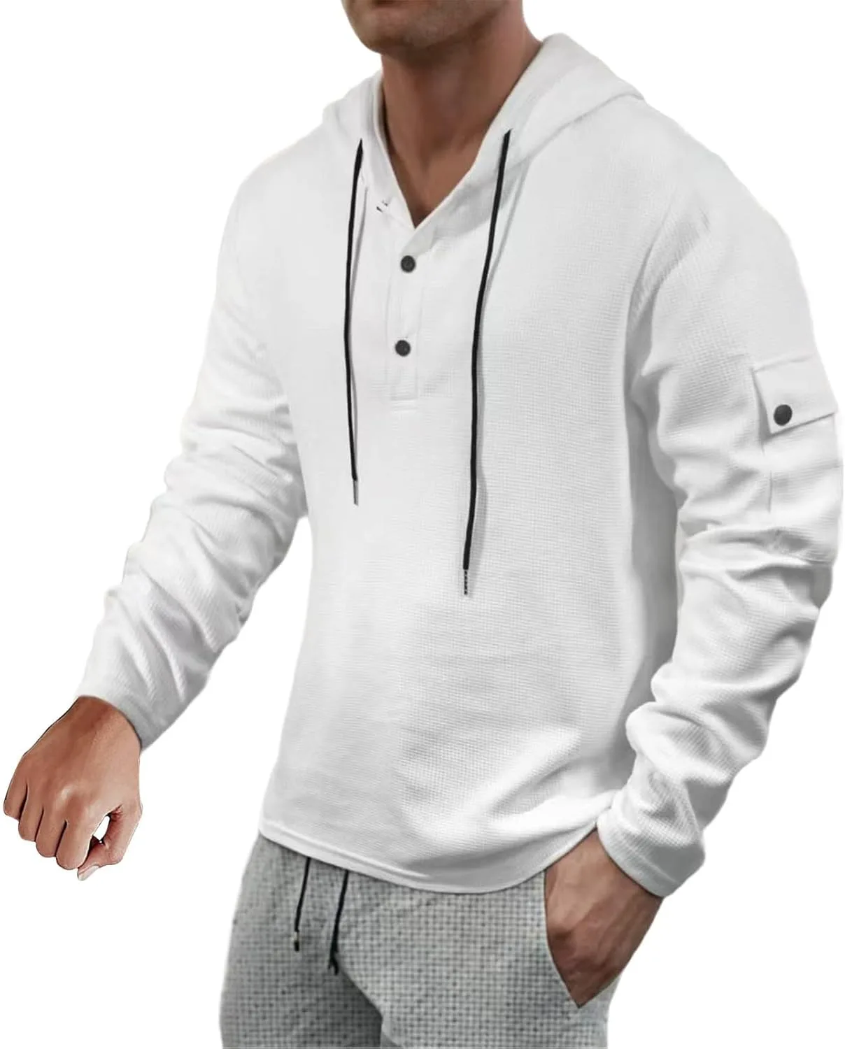 Мужской худи с длинным рукавом Loose Fit
Мужской худи с длинным рукавом Loose Fit