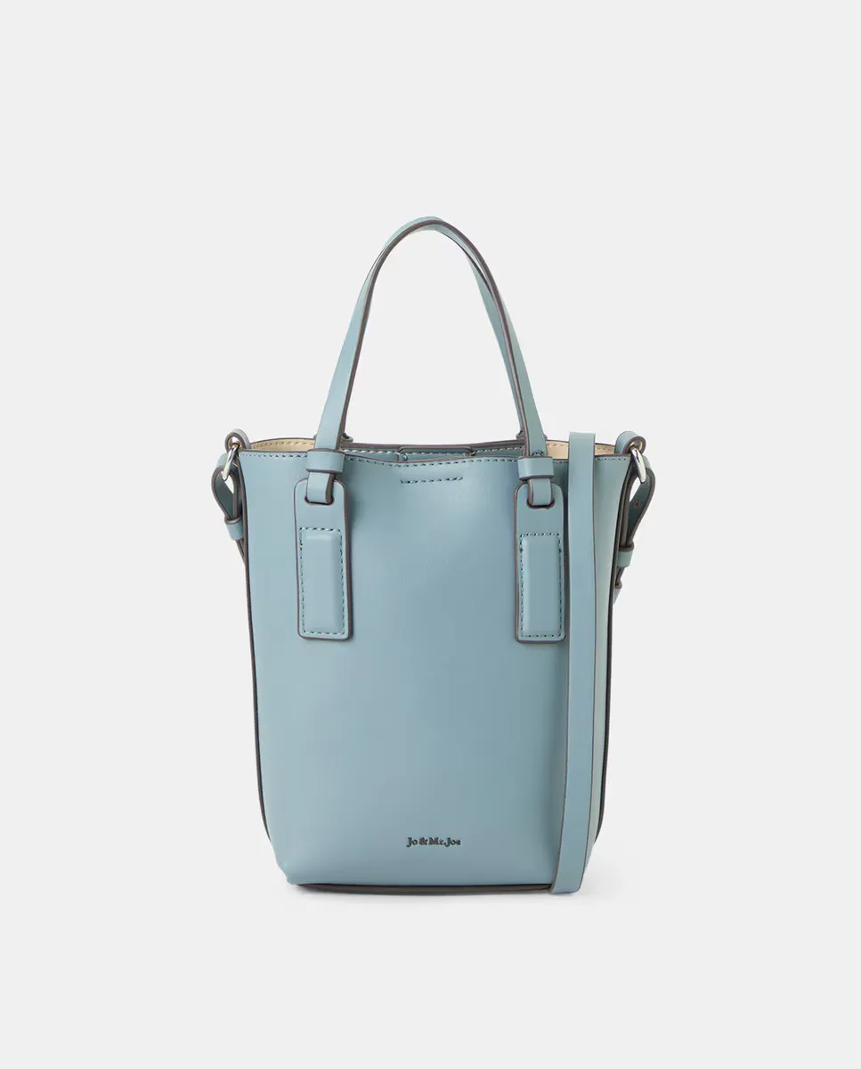 Маленькая сумка-бандо с деталями на ручках Jo & Mr. Joe, синий 
Маленькая сумка-бандо с деталями на ручках Jo & Mr. Joe, синий