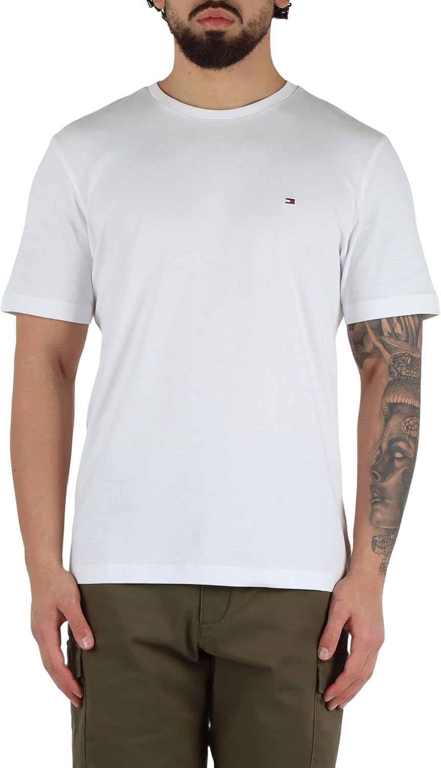 Мужская футболка с коротким рукавом Tommy Hilfiger Light Interlock MW0MW37508 из хлопка, White, Белый, Мужская футболка с коротким рукавом Tommy Hilfiger Light Interlock MW0MW37508 из хлопка, White
Мужская футболка с коротким рукавом Tommy Hilfiger Light Interlock MW0MW37508 из хлопка, White, Белый, Мужская футболка с коротким рукавом Tommy Hilfiger Light Interlock MW0MW37508 из хлопка, White