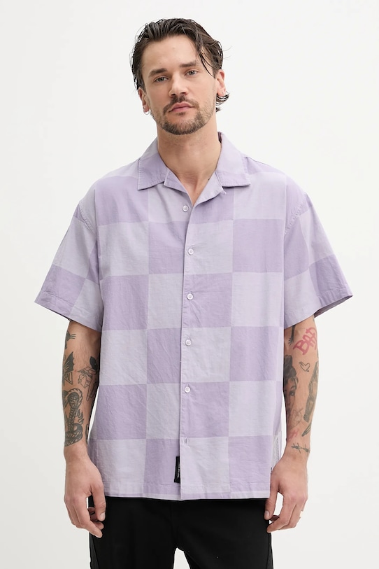 Хлопковая рубашка Vans, фиолетовый
Хлопковая рубашка Vans, фиолетовый
