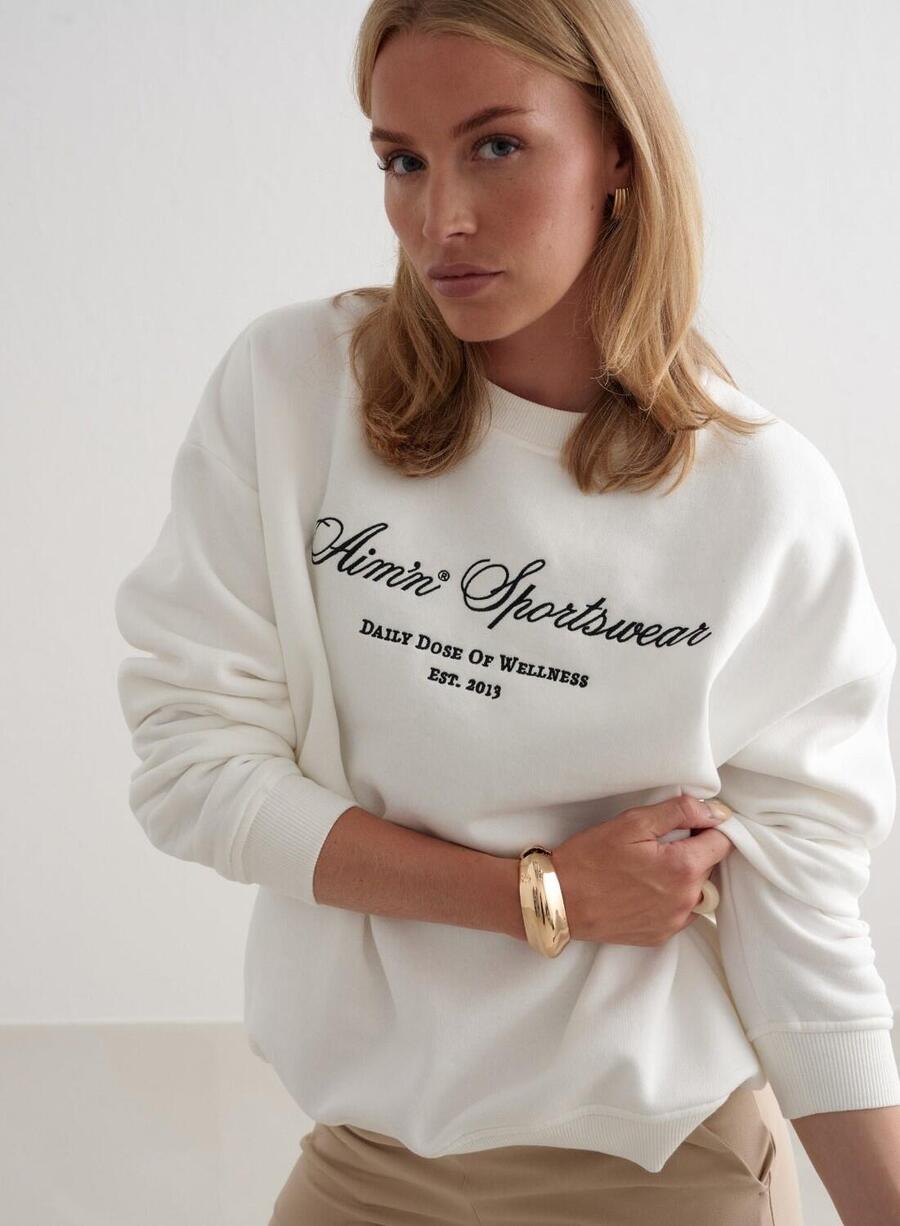 AIM'N Женская толстовка Off-White
AIM'N Женская толстовка Off-White