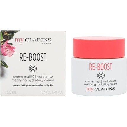 Re-Boost Матирующий увлажняющий крем 50 мл, Clarins
Re-Boost Матирующий увлажняющий крем 50 мл, Clarins