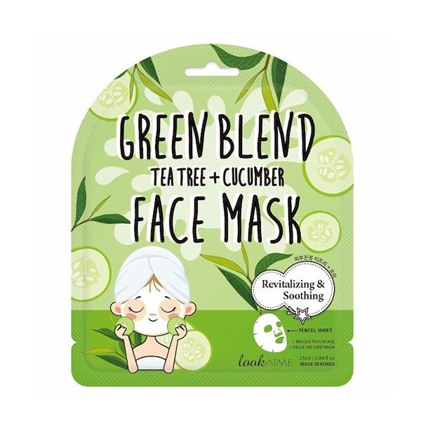 Маска из чайного дерева и огурца 25 мл Look At Me
Маска из чайного дерева и огурца 25 мл Look At Me