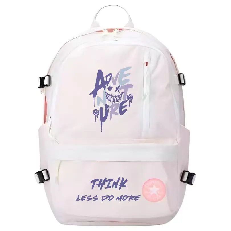 Converse Полиэстеровый рюкзак унисекс молочно-белый, Demon Smile
Converse Полиэстеровый рюкзак унисекс молочно-белый, Demon Smile