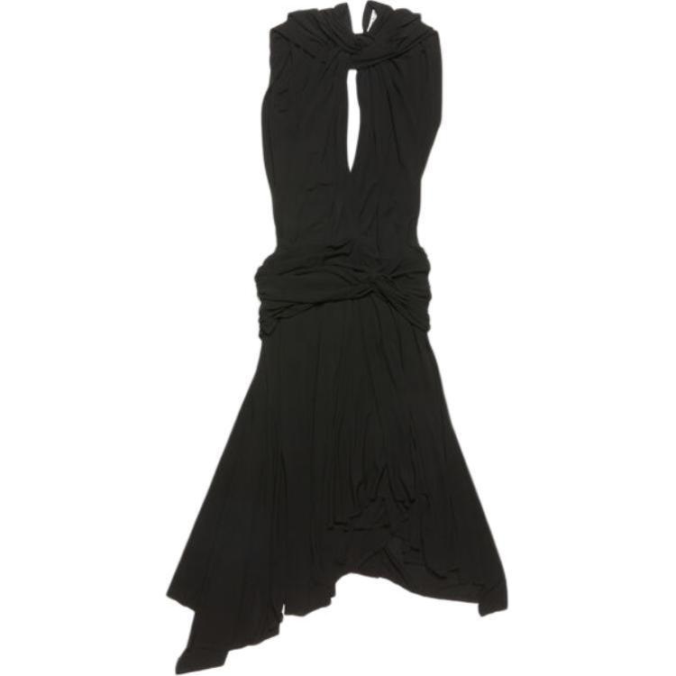 Платье миди с узлом Acne Studios, черный
Платье миди с узлом Acne Studios, черный