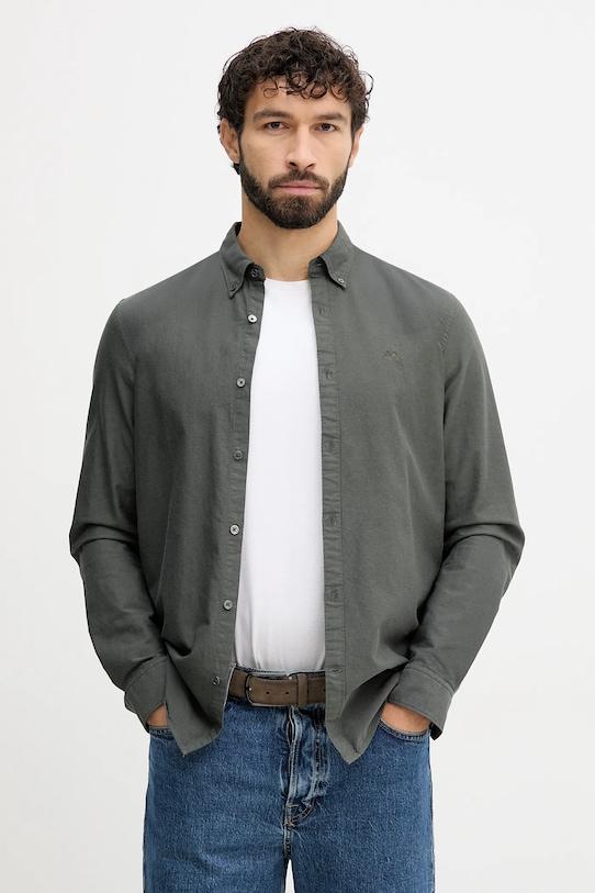 Хлопковая рубашка Lindbergh, зеленый
Хлопковая рубашка Lindbergh, зеленый