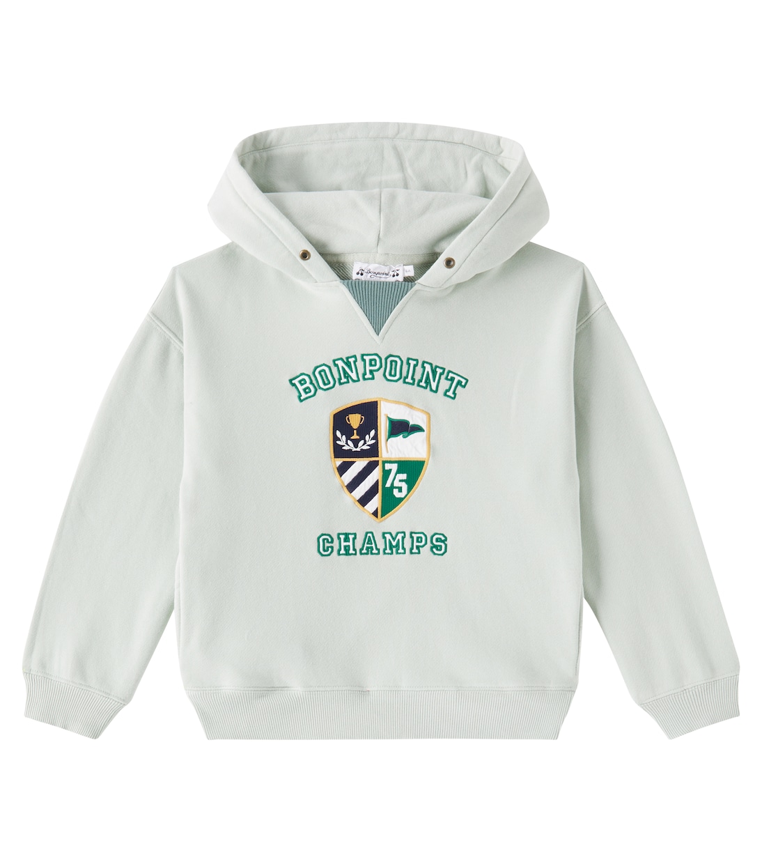 Толстовка с капюшоном из хлопкового джерси с вышивкой Феликс Bonpoint, Upb Vert Celadon
Толстовка с капюшоном из хлопкового джерси с вышивкой Феликс Bonpoint, Upb Vert Celadon