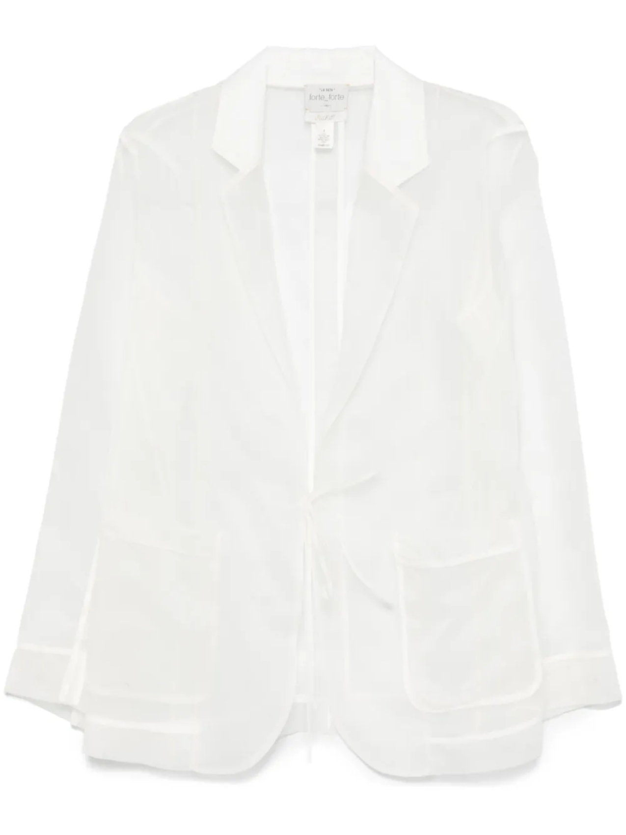 Пиджак из органзы Forte Forte, белый
Пиджак из органзы Forte Forte, белый