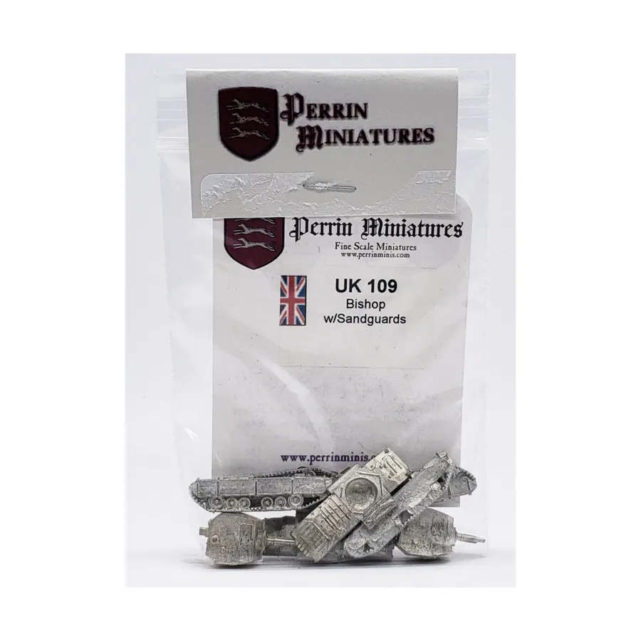 Бишоп с песчаными стражами, WWII Miniatures - UK & Commonwealth (10mm) (Perrin Miniatures)
Бишоп с песчаными стражами, WWII Miniatures - UK & Commonwealth (10mm) (Perrin Miniatures)