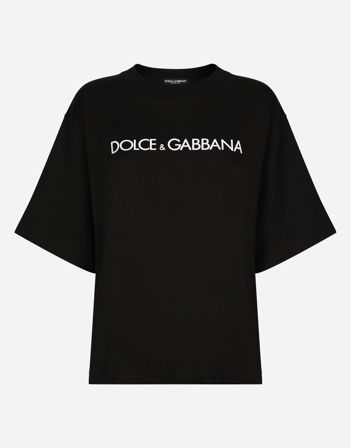 Хлопковая футболка с короткими рукавами с надписью dolce&gabbana Dolce & Gabbana, черный
Хлопковая футболка с короткими рукавами с надписью dolce&gabbana Dolce & Gabbana, черный