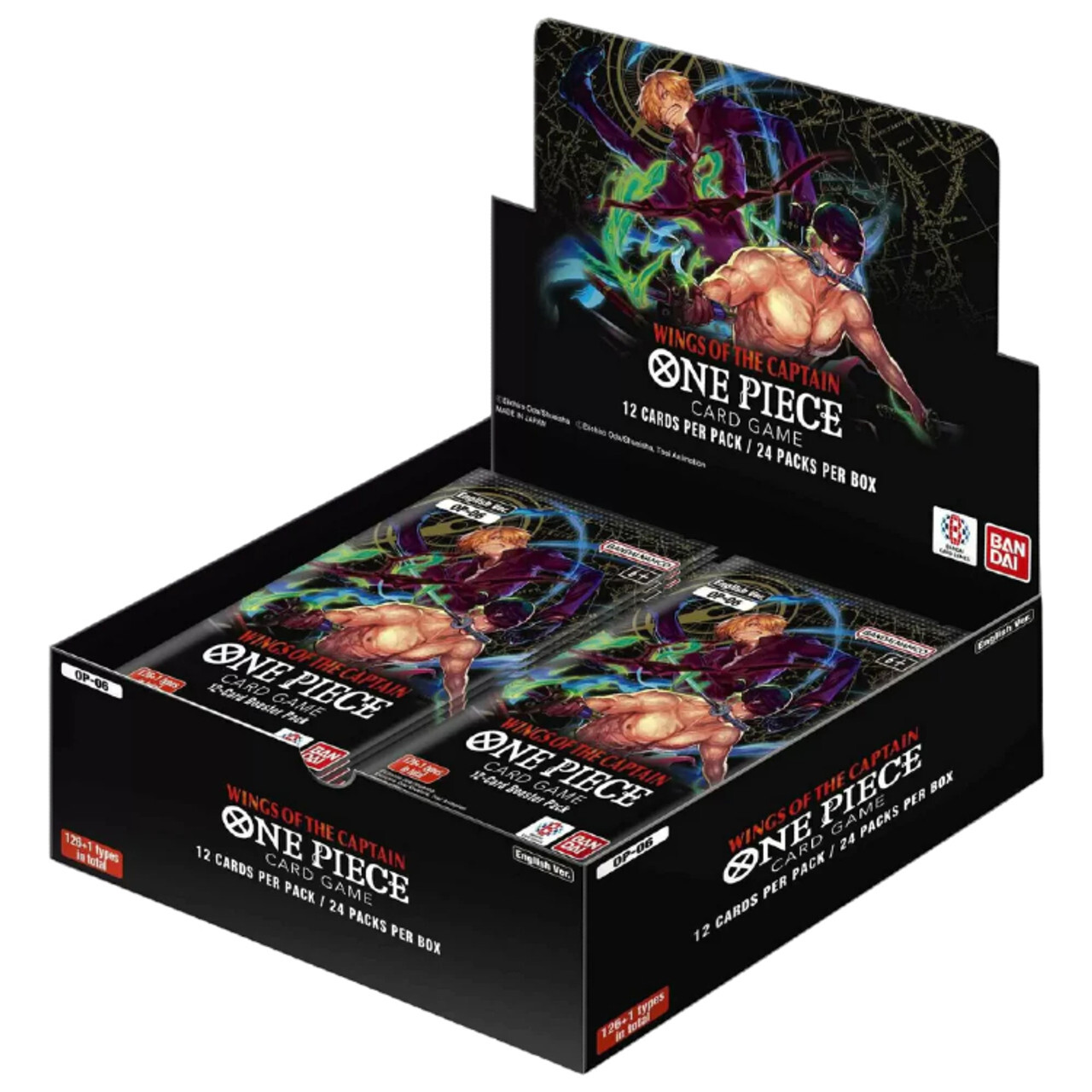 Карточная игра One Piece TCG: Wings of the Captain - Booster Box OP-06
Карточная игра One Piece TCG: Wings of the Captain - Booster Box OP-06