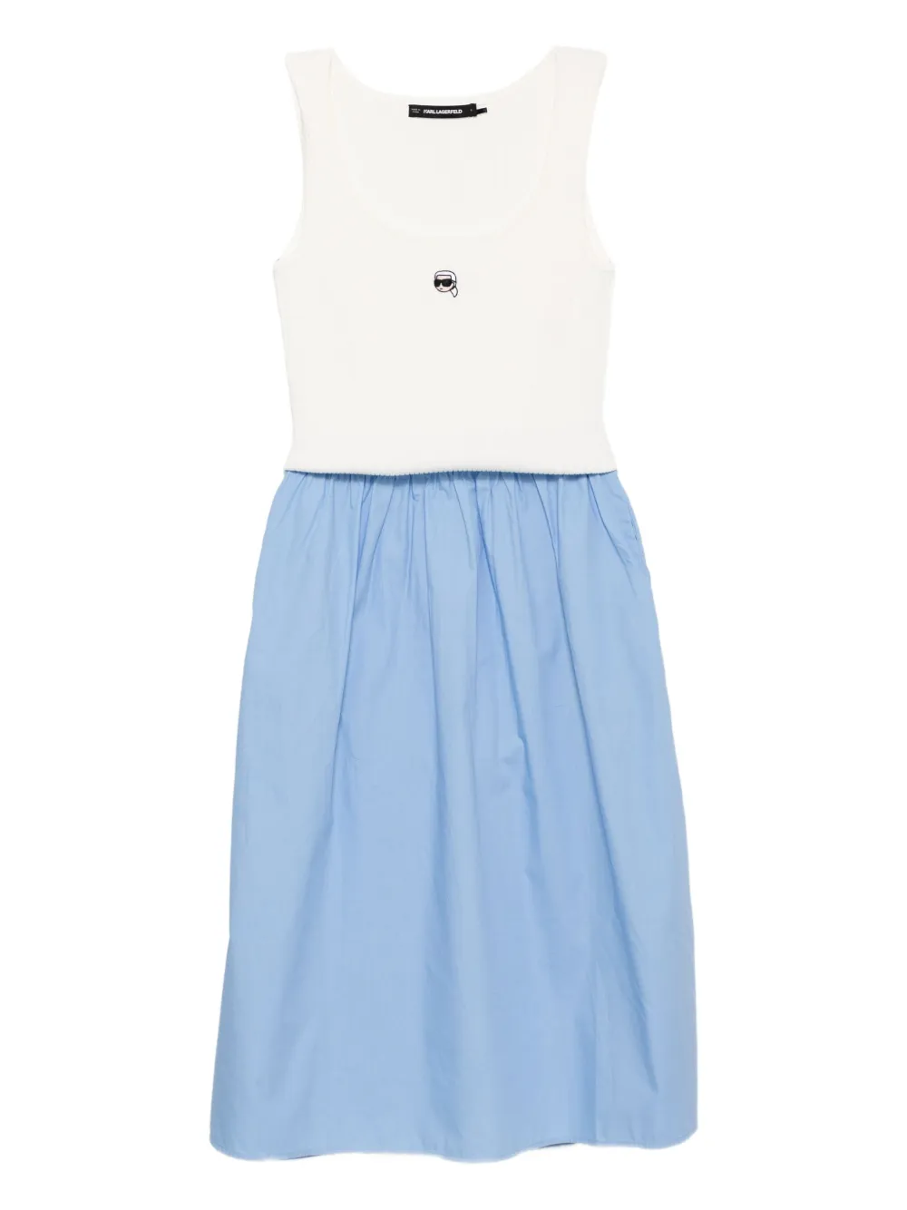 Платье с вышитым логотипом KARL LAGERFELD, белый
Платье с вышитым логотипом KARL LAGERFELD, белый