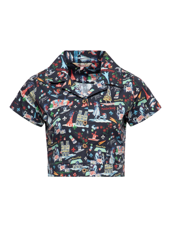 Блуза Queen Kerosin Paris, черный
Блуза Queen Kerosin Paris, черный