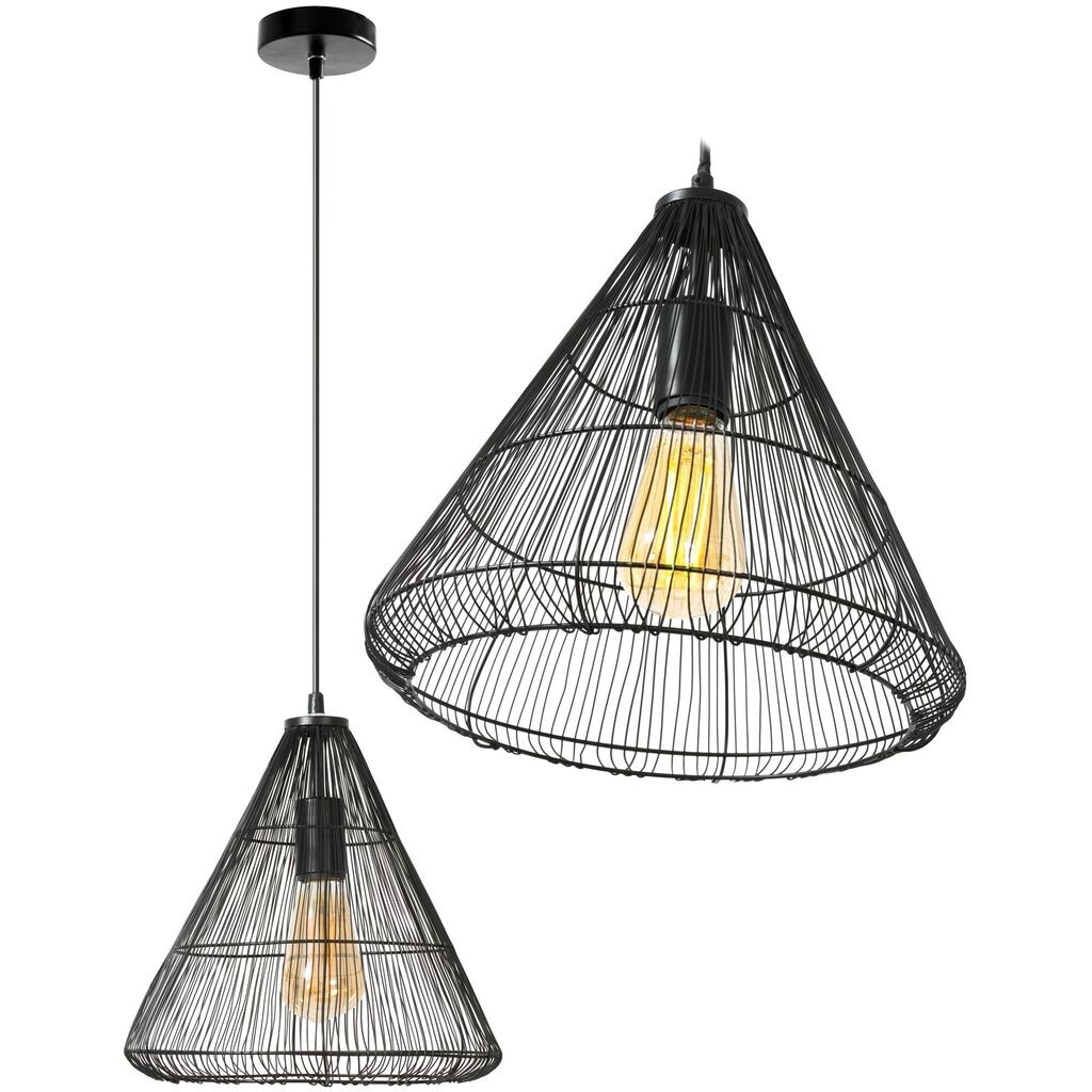 Подвесной светильник Toollight Lh2065 Loft, черный конус, 1 источник света E27, 30X30X28-118 см, регулируемый Toolight
Подвесной светильник Toollight Lh2065 Loft, черный конус, 1 источник света E27, 30X30X28-118 см, регулируемый Toolight