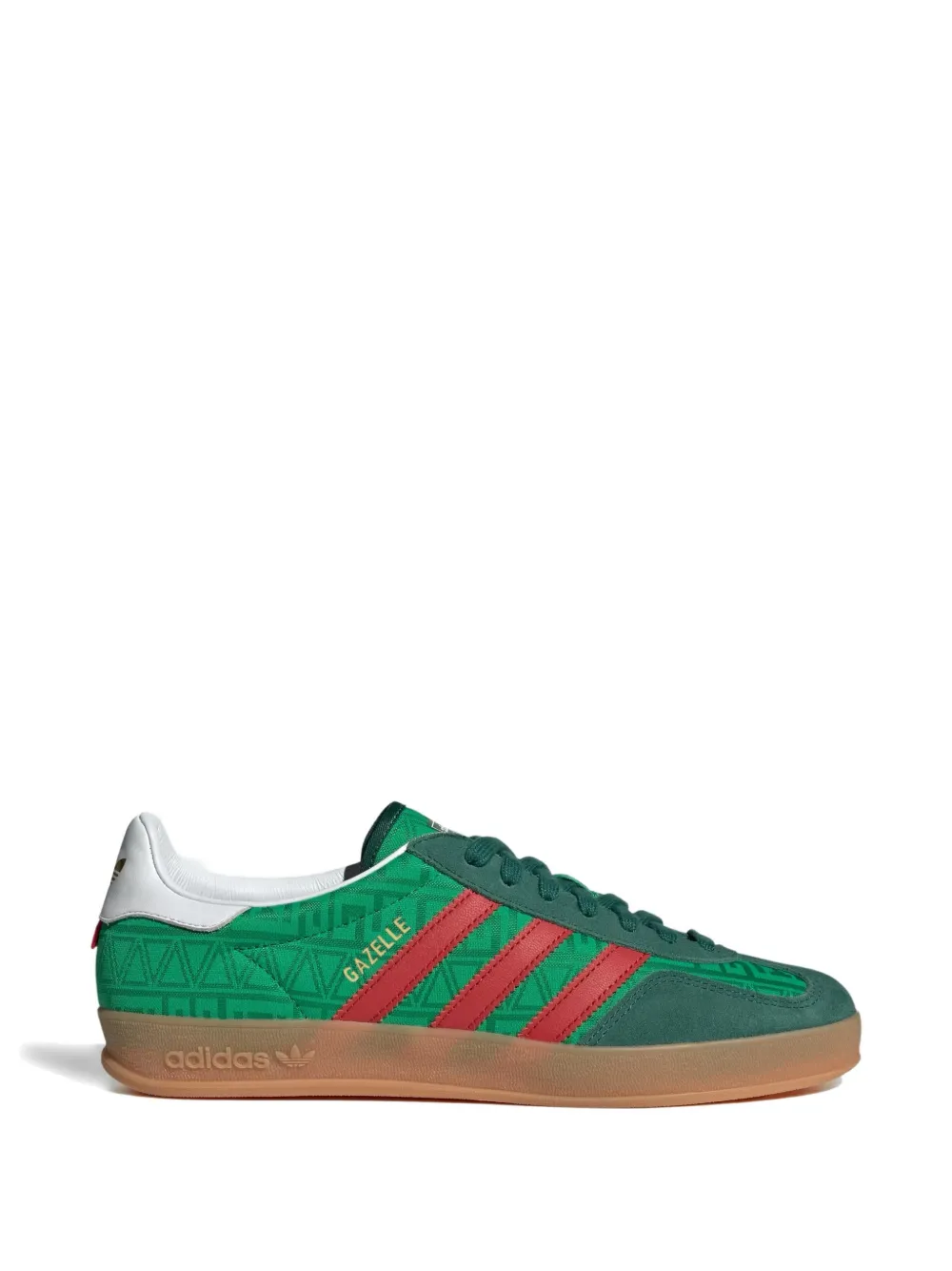 Кроссовки Gazelle на шнуровке Adidas, зеленый
Кроссовки Gazelle на шнуровке Adidas, зеленый