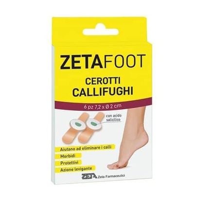 Пластыри ZetaFoot от мозолей 6 штук Zeta Farmaceutici 
Пластыри ZetaFoot от мозолей 6 штук Zeta Farmaceutici
