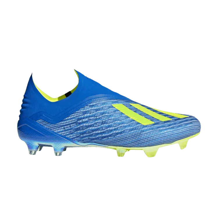 Кроссовки X 18+ FG 'Football Blue Solar Yellow', синий 
Кроссовки X 18+ FG 'Football Blue Solar Yellow', синий